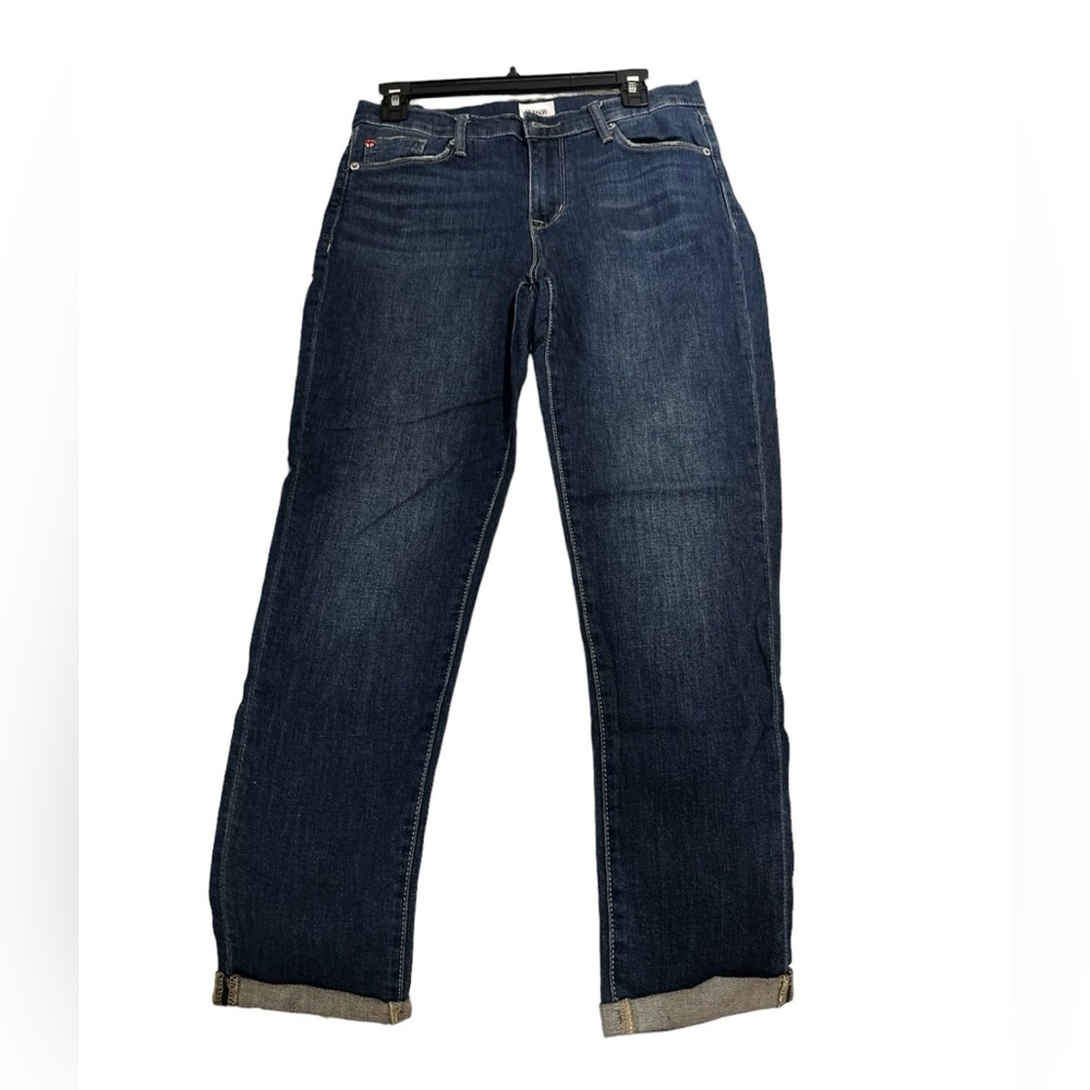 Hudson Natalie Midrise Slim Boyfriend Crop Jeans Size 27